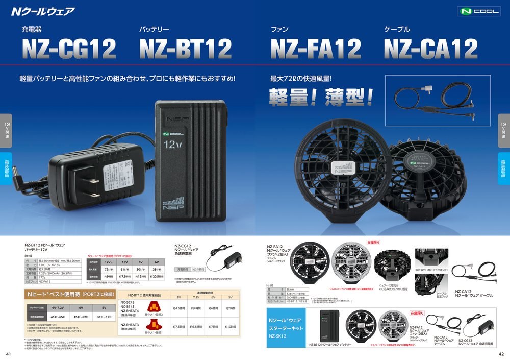 12V電装品カタログ抜粋