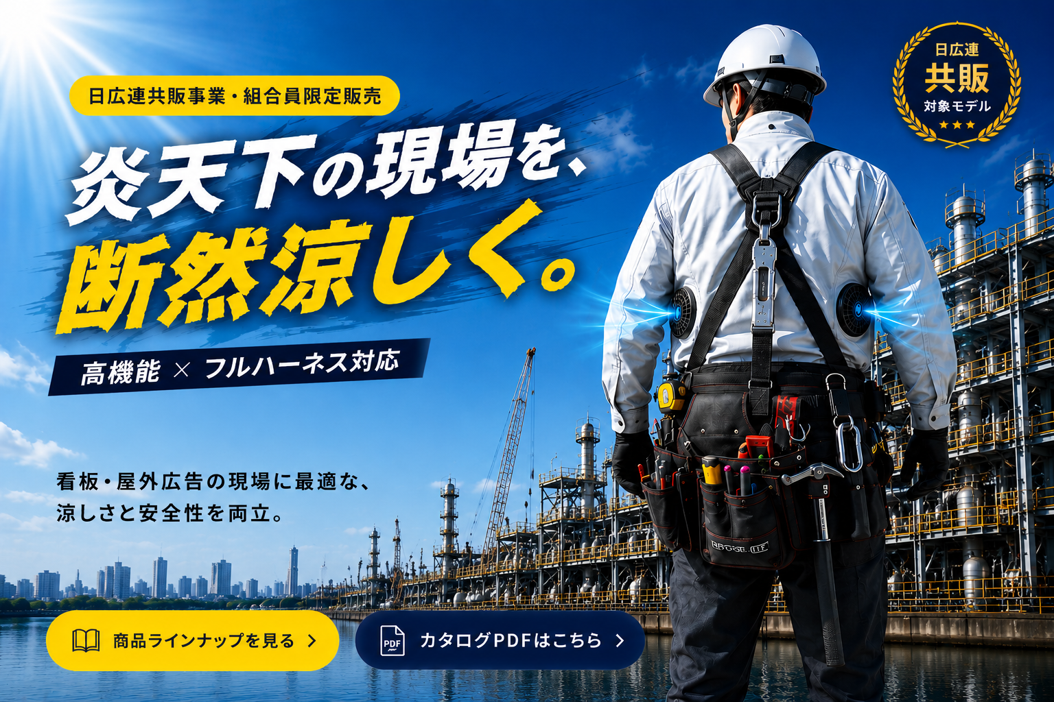 Nクールウェア共販ページ メインビジュアル PC版